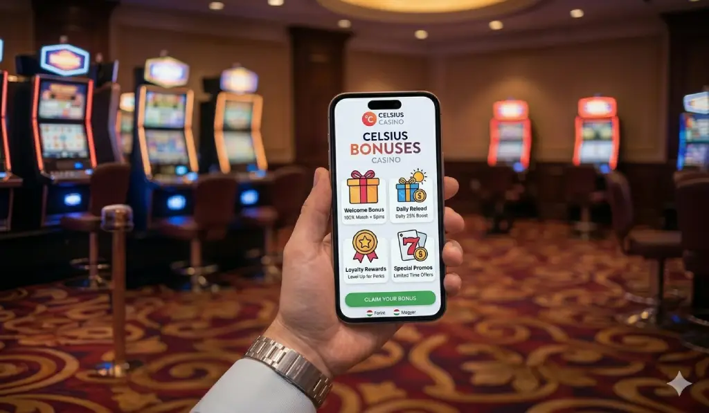 Celsius casino bonus, no deposit és free spins ajánlatok