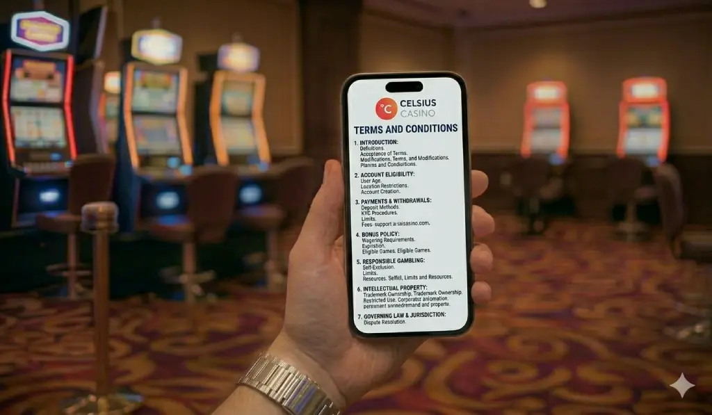 A platform használatának szabályai – Celsius Casino HU áttekintő portál